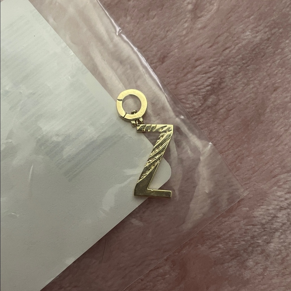 Gold Initial Z Pendant
Gorjana Alphabet Parker Charm Letter Z